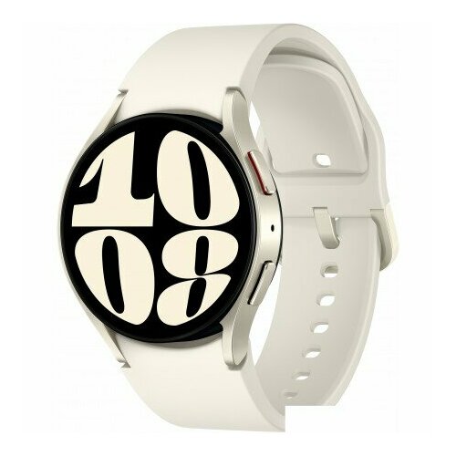 Умные часы Samsung Galaxy Watch6 40 мм белое золото 2960000₽