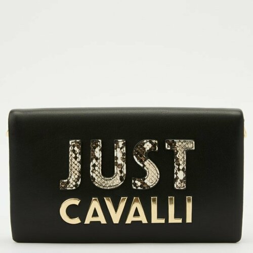 Сумка кросс-боди Just Cavalli, черный anime shape gta design carpet custom die cut logo rugs modern logo cd commercial mat