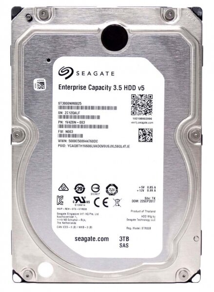 Жесткий Диск Seagate ST3000NM0025 3Tb SAS 7200 3,5" HDD