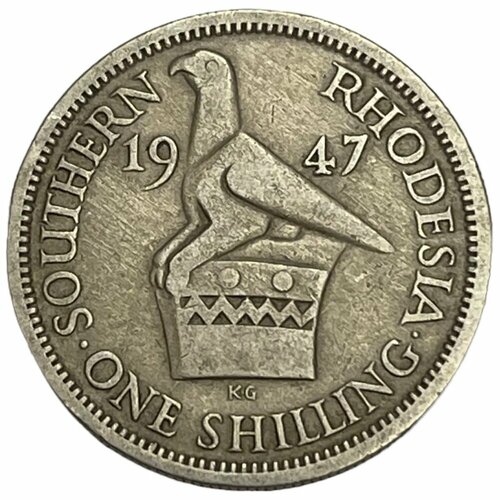 Южная Родезия 1 шиллинг 1947 г. южная родезия 1 пенни 1935 г
