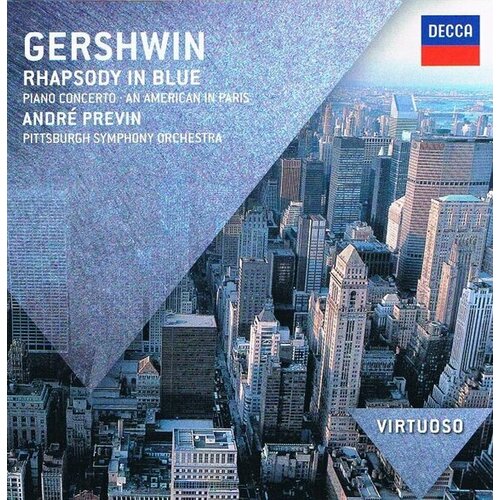 Gershwin George CD Gershwin George Rhapsody In Blue andre previn