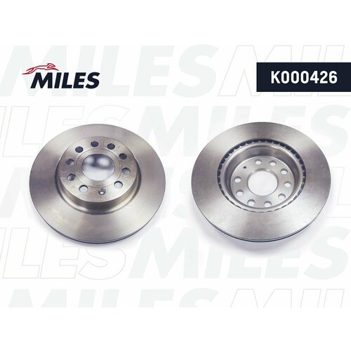 Диск тормозной передний MILES K000426 для ам AUDI A3 03- SKODA OCTAVIA VW GOLF VVIJETTA III 280х22 мм 4538₽