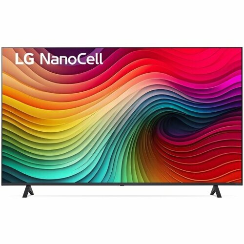 Телевизор LG 65NANO80T6A. ARUB, NanoCell, 4K Ultra HD, черный 4k nanocell телевизор lg 55nano806qa