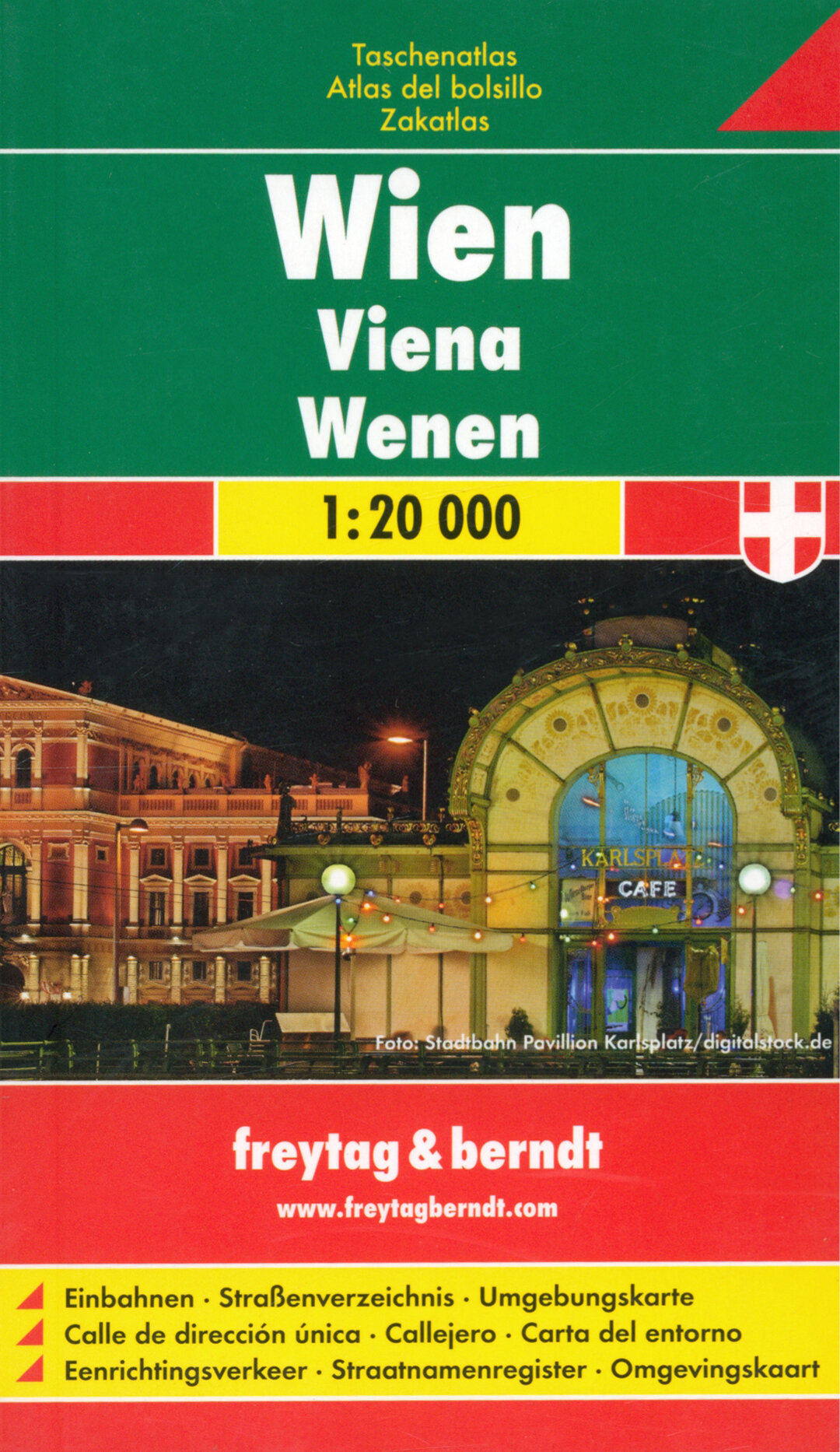 Taschenatlas. Wien. 1:20 000 - фото №1