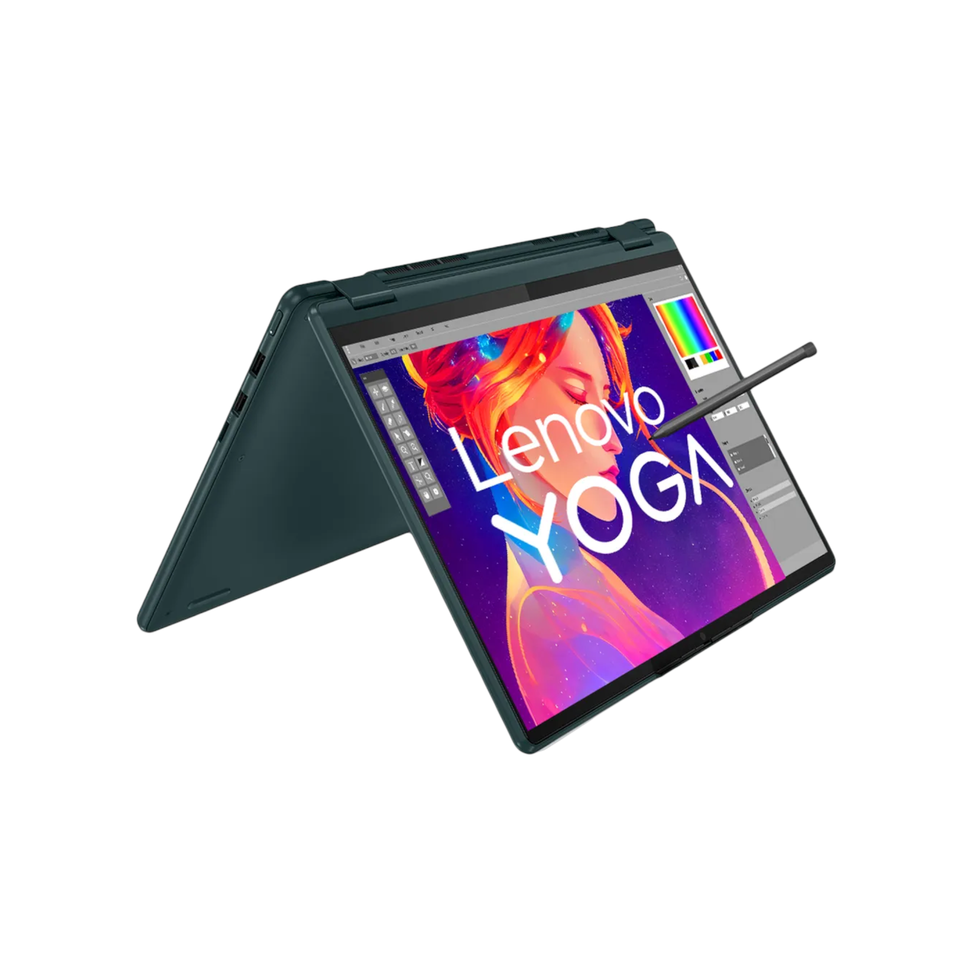 Ноутбук Lenovo Yoga 6 13ABR8 13.3" трансформер, AMD Ryzen 5 7530U 8ГБ 256ГБ SSD, AMD Radeon, Windows 11 Home для работы и для учебы