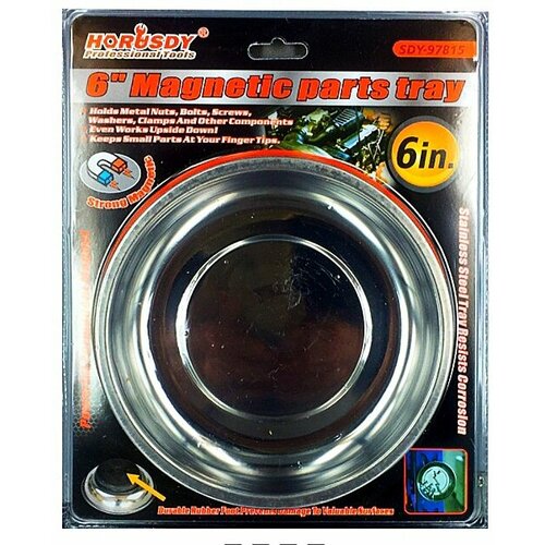 Тарелка магнитная, большая. Диаметр 150 мм. Horusdy.