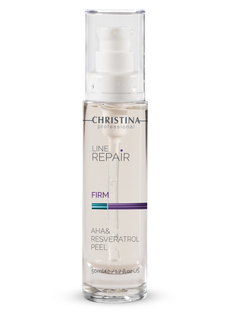 Кислотный пилинг с ресвератролом Christina Line Repair Firm Aha & Resveratrol Peel 50 мл - фото №18