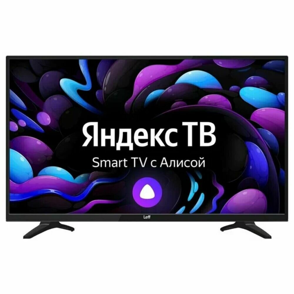 Телевизор 43" LEFF 43U550T (4K UltraHD 3840x2160, Smart TV) черный