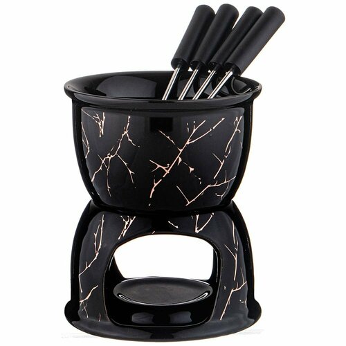 Набор для фондю коллекция золотой мрамор 270 мл 10210212см KSG-155-723 998₽