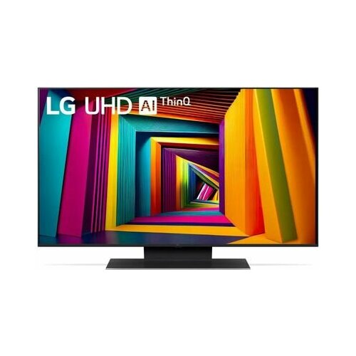 43 Телевизор LG 43UT91006LA ARUB 4K Ultra HD черный смарт ТВ WebOS 53800₽