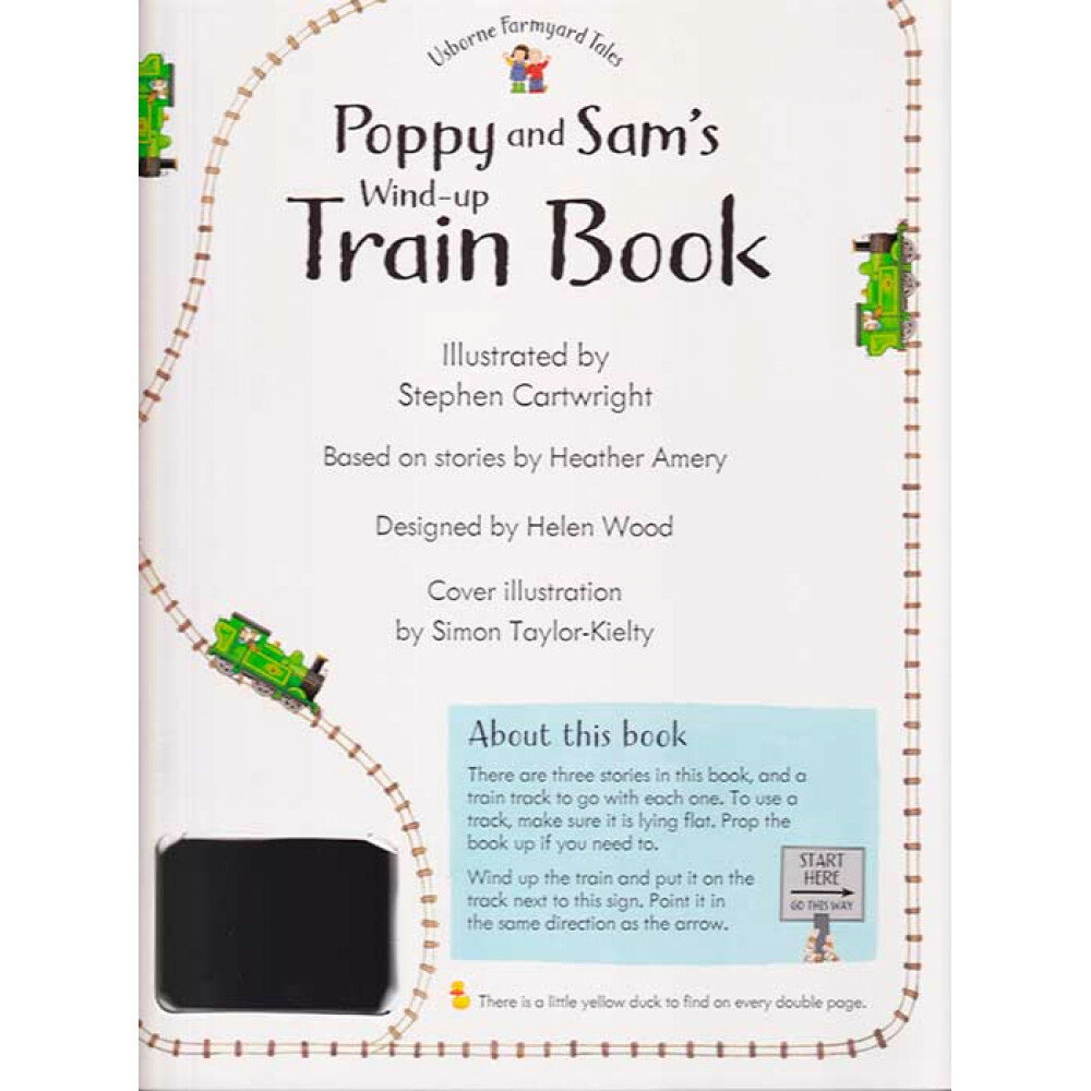 Poppy and Sam's Wind-up Train Book - фото №4