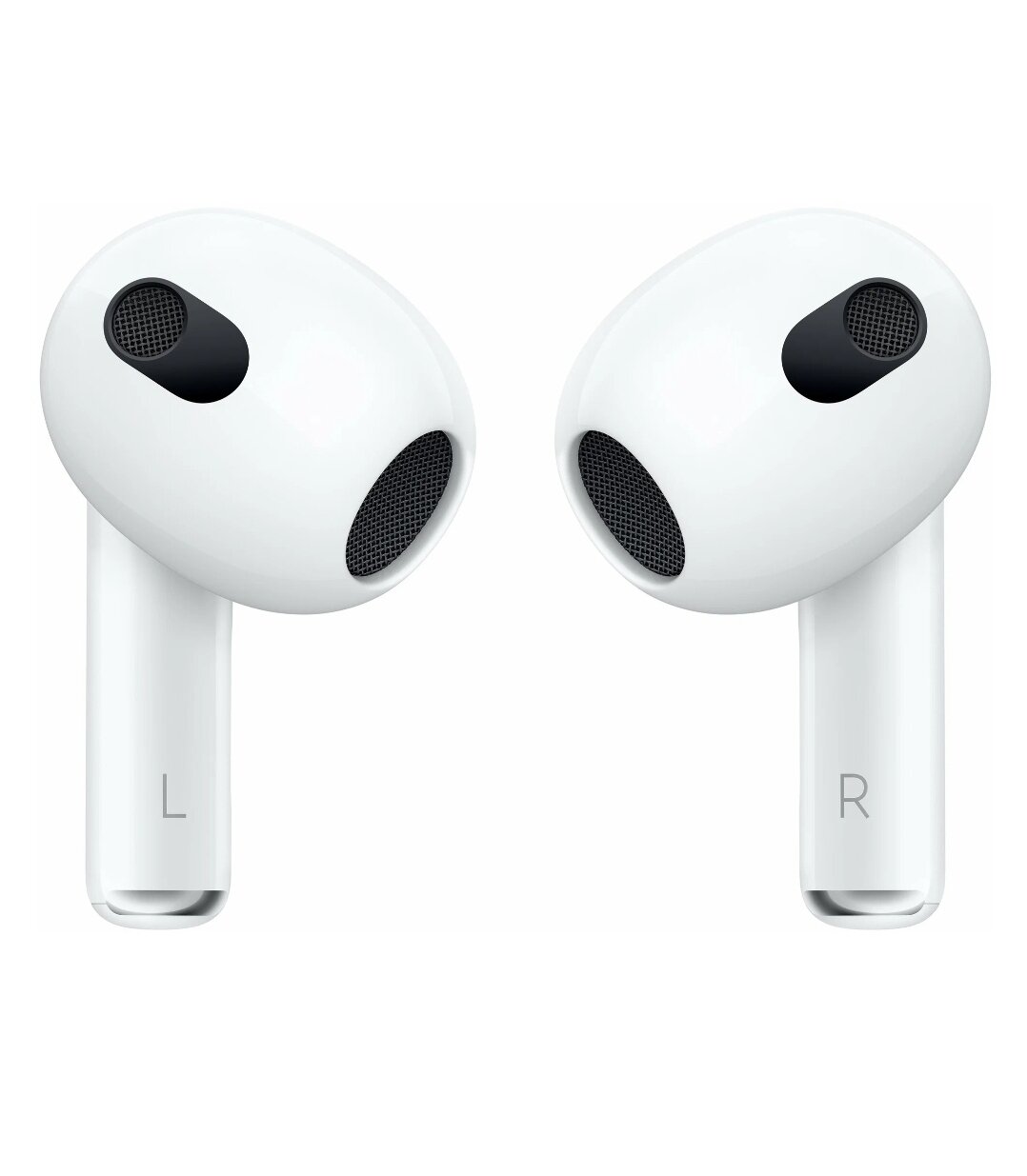 TWS наушники Air Pods 3 с анимацией, сенсорные, Bluetooth/ Белые/с микрофоном, для iPhone, Android