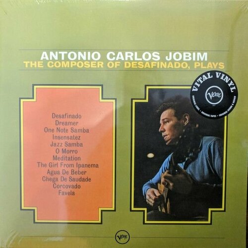 Виниловая пластинка. Antonio Carlos Jobim. The Composer Of Desafinado (LP)