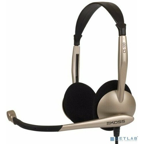 KOSS CS-100 USB Частотный диапазон 30 Гц - 15 кГц чувствительность 91 дБ сопротивление 32 Ом USB штекер 13770₽