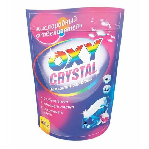 Набор из 3 штук Отбеливатель Oxy crystal для цветного белья Кислородный 600г 798₽