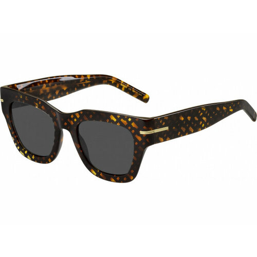 солнцезащитные очки boss черепаховый Солнцезащитные очки BOSS, коричневый