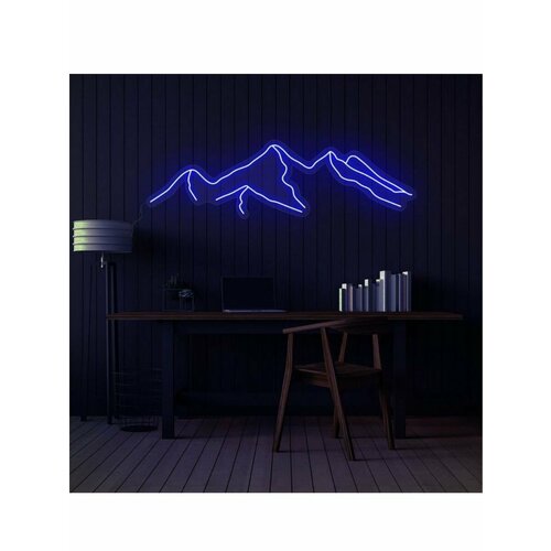 Неоновая вывеска светильник Синие горы 3040₽