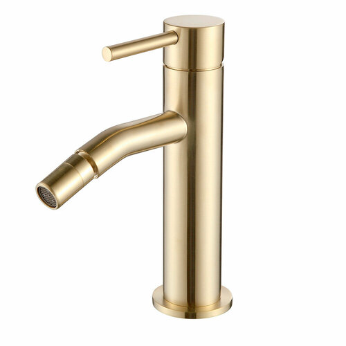 Смеситель для биде AQUAme Siena AQM 6216BG Brushed gold смеситель для биде aquame siena золото aqm6216gg