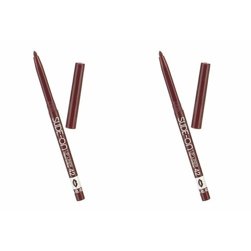 TF cosmetics Карандаш для губ Slide-On Lip Liner тон 42 Сливовый 7 г 2 шт 514₽