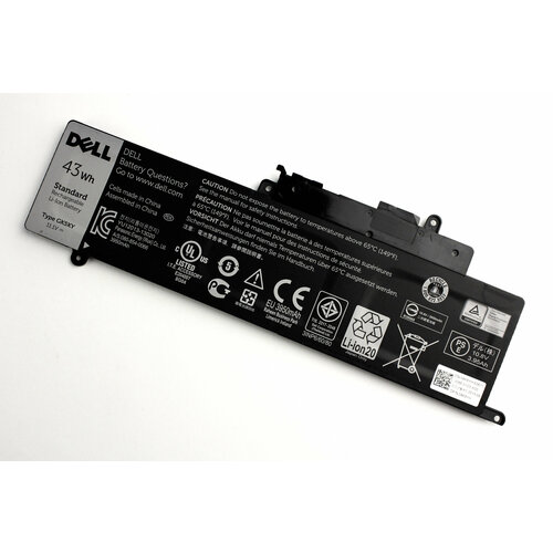 Аккумулятор для Dell 13-7000 (11.1V 3800mAh) p/n: 04K8YH GK5KY RHN1C аккумуляторная батарея iqzip для ноутбука dell inspiron 11 13 type gk5ky 43wh