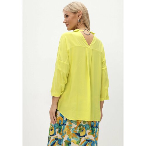 Блуза La Via Estelar, размер 62, лимонный