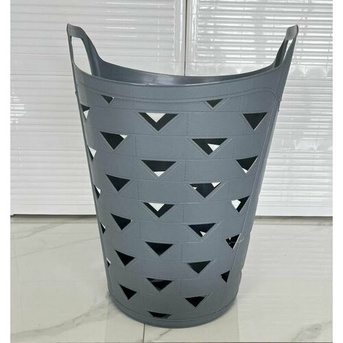 Корзина для белья 35 л 434045 см Цвет серый Baizheng 1235₽