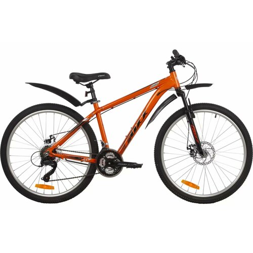 Горный велосипед Foxx Atlantic 26 D (2022) рама 18, оранжевый, 26AHD. ATLAND.18OR2 велосипед 26 горный stels focus v 2020 количество скоростей 18 рама сталь 18 синий оранжевый