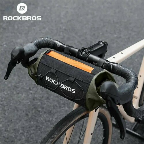 Велосипедная сумка ROCKBROS W002 на руль/на плечо, водонепроницаемая сумка велосипедная на руль rockbros 010 4bk