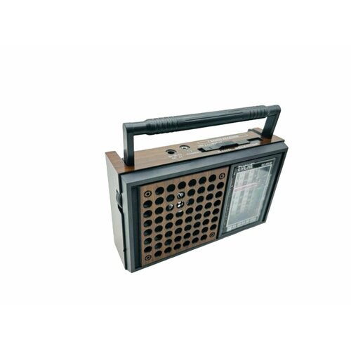 Радиоприемник портативный переносной с ручкой EVCHE EC- 32LW коричневый 169900₽