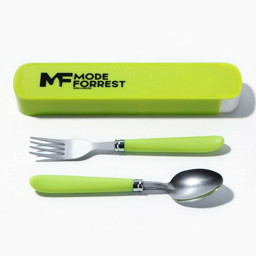 Набор столовых приборов в футляре вилка ложка 495₽