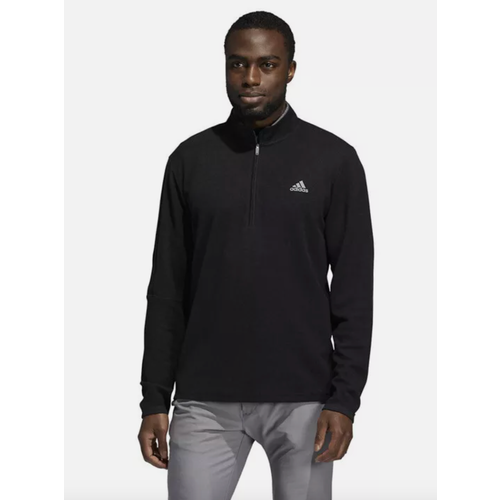 Пуловер adidas Adidas 3 Stp Quarter Zip Sweatshirt, размер S, черный пуловер solid sweatshirt sdkaran серый