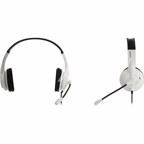 Наушники с микрофоном A4tech HU-10 Black 1685₽