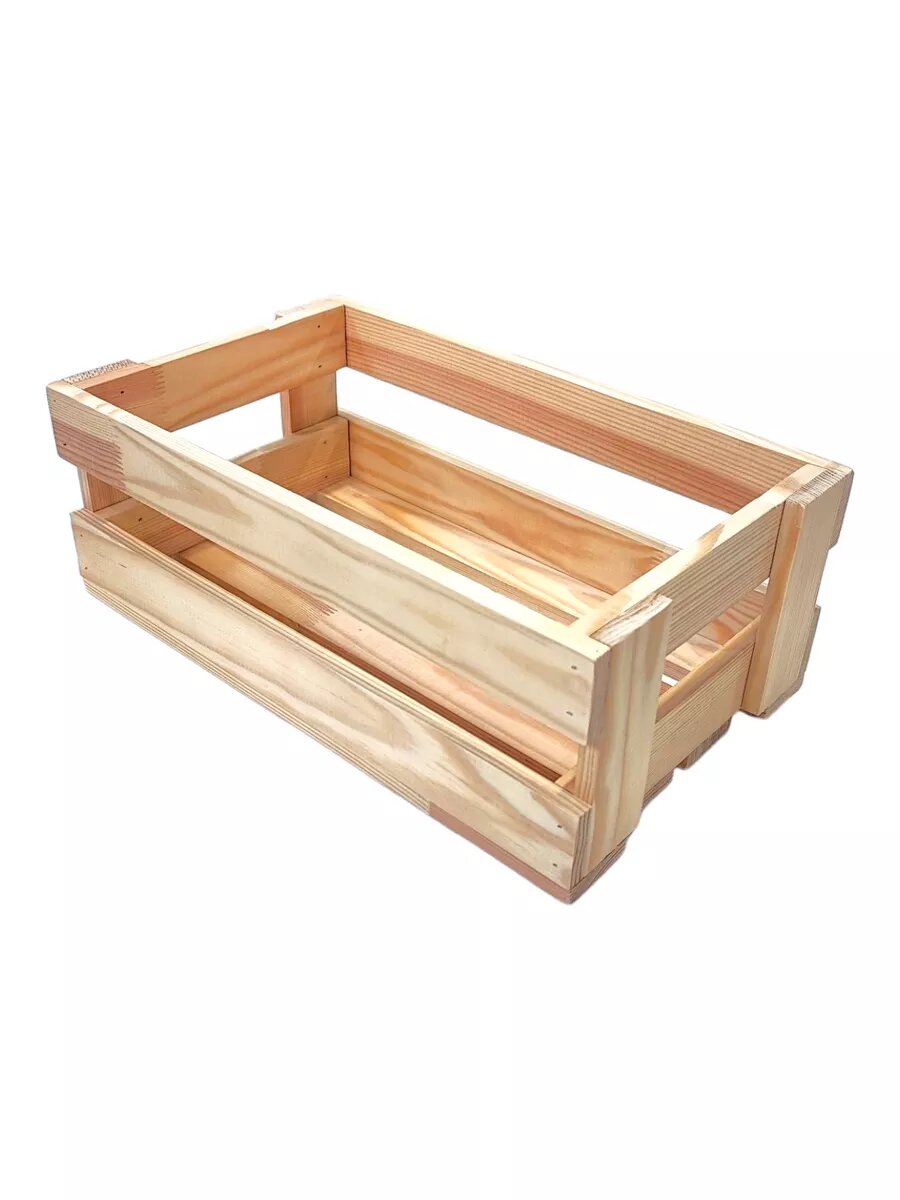 фото Декоративный ящик деревянный 34х20х12 см