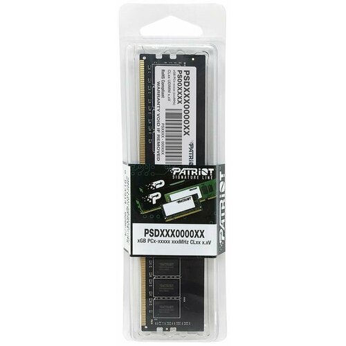Память оперативная DDR4 16Gb Patriot 2666Mhz CL19 PSD416G26662 473900₽