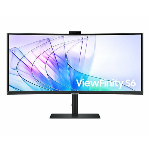 Samsung 34 ViewFinity S6 S34C650VAI Curved IPS 219 3440x1440 5ms 350cd 178178100Hz 107 млрд DP HDMI USB-C 90 Вт USB30x2 Spk 2x5W HAS Tilt S 7804400₽