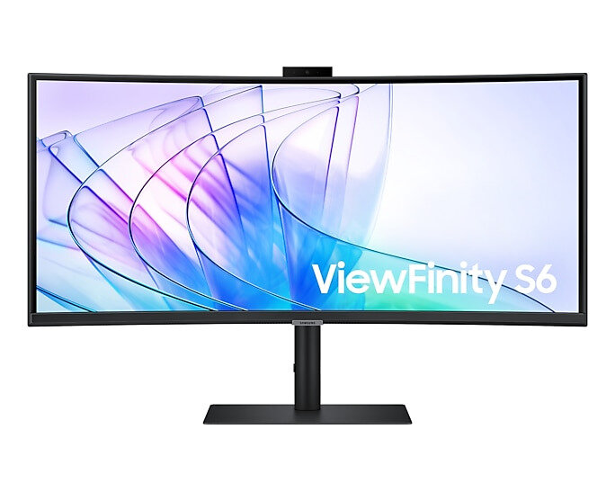 Samsung 34" ViewFinity S6 S34C650VAI Curved (IPS 21:9 3440x1440 5ms 350cd 178/178/100Hz 1,07 млрд DP; HDMI; USB-C (90 Вт) USB3.0x2 Spk 2x5W HAS Tilt S