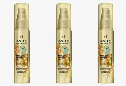 Крем для волос Pantene Pro-V Miracles Защита волос 3в1, 75 мл, 3 шт.