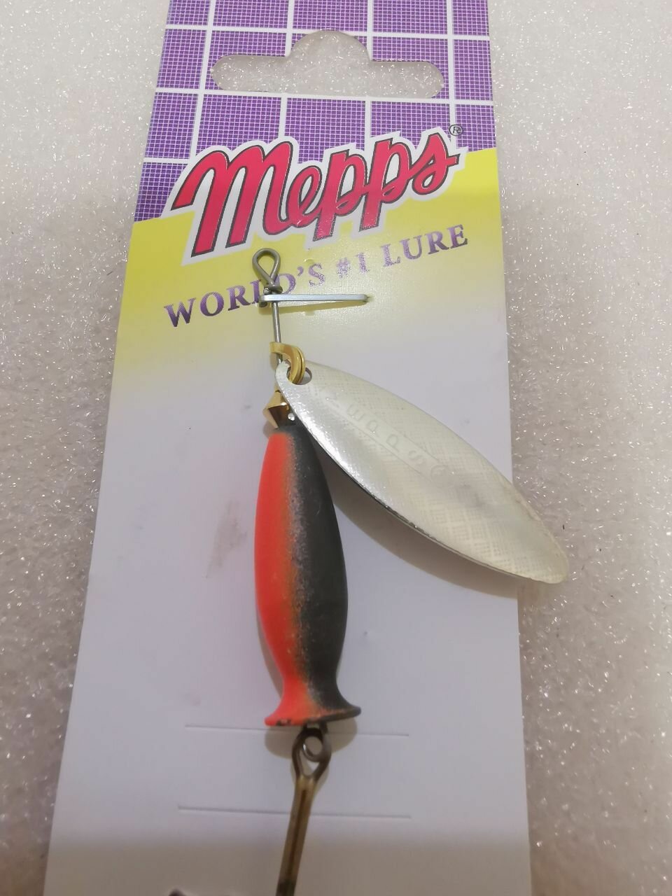 Блесна Mepps AGLIA LONG HEAVY AG/OR/BL #1+