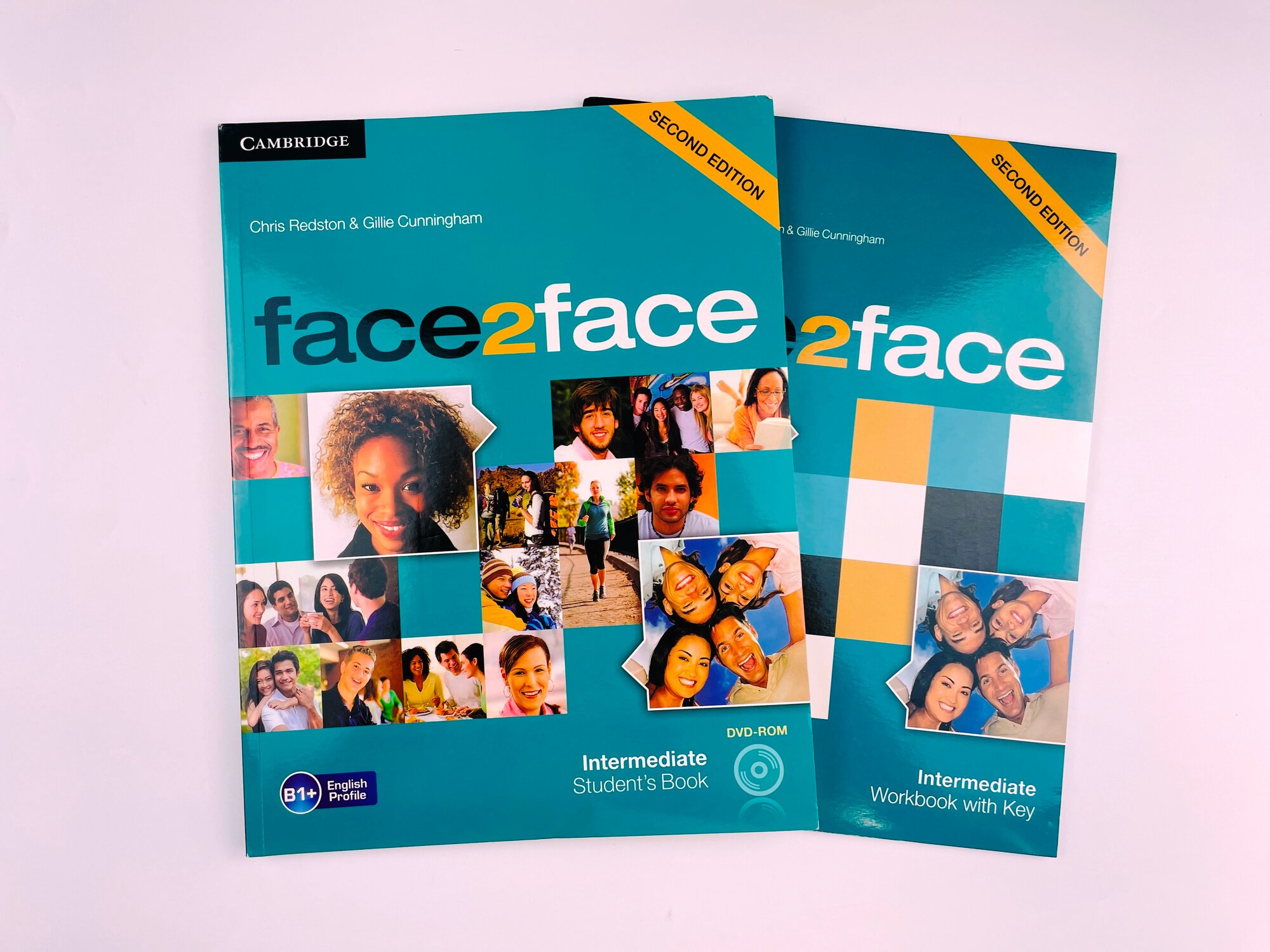 Face2face Intermediate Students Book with DVD + Workbook (2nd Edition)