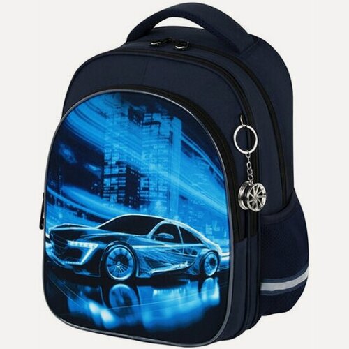 Изображение товара Рюкзак Brauberg 272096 OPTIMA 2 отделения с брелком Night driver 36х27х18 см