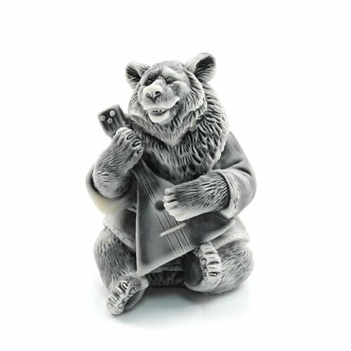Фигурка из мрамолита Медведь играет на балалайке 1350₽
