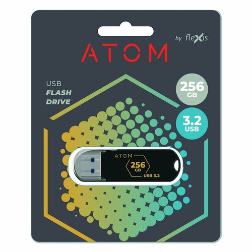 Флеш-диск Atom 256GB USB31 AUSB3H2BK256GB 1799₽