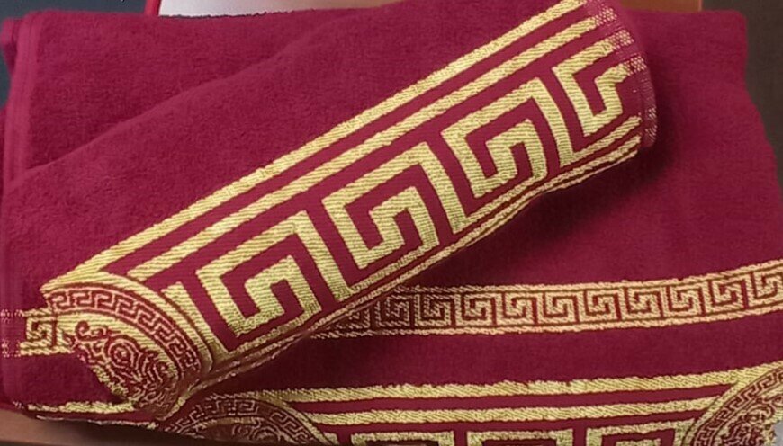 Полотенце для лица, рук Вышневолоцкий текстиль, Махровая ткань, 35x60 см, 1 шт.