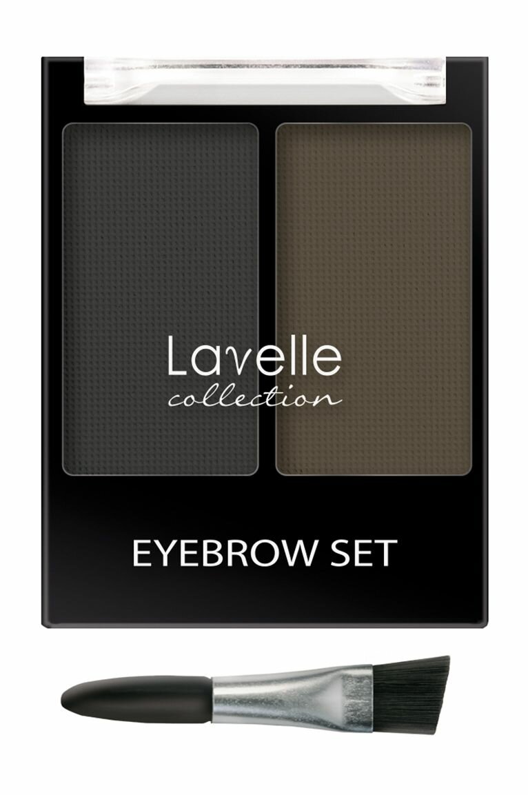 LAVELLE COLLECTION Набор для макияжа бровей, 3.5 г, 01 графитовый