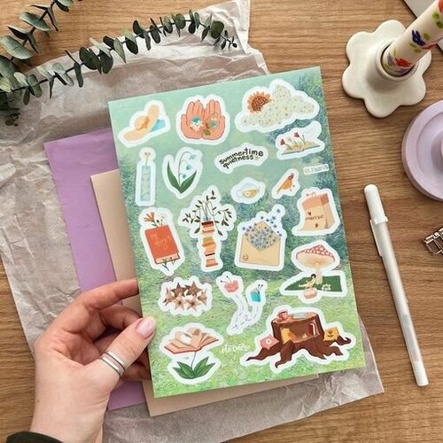 Стикерпак Милое лето А5 480₽