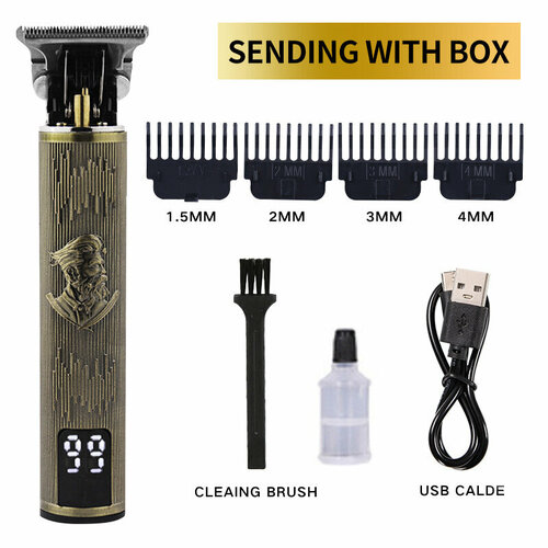 Электрическая машинка для стрижки с цифровым дисплеем и корпусом из ABS 63200₽