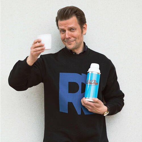 Термос в стиле кафе Oh Deer Diner из Alan Wake