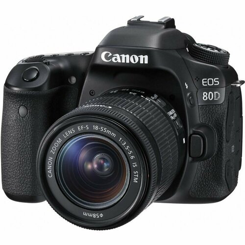 Фотоаппарат зеркальный Canon EOS 80D Kit 18-55 IS STM 104990₽