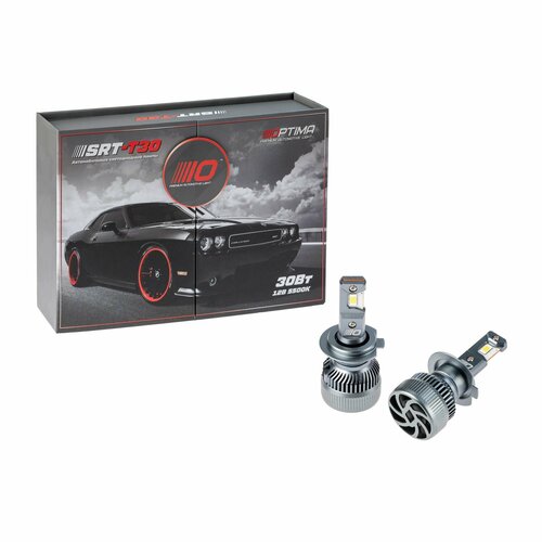 Светодиодные лампы H1 Optima Premium LED SRT-T30 30W 12V 5500K 2800lm комплект 2 шт 3300₽
