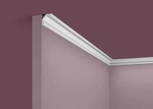 Изображение товара Потолочный плинтус / Карниз RT014, 20х20, 2000мм, ARTIVA. Экополимер. Набор 10 шт.